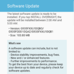 Galaxy S7 Edge February Security patch update