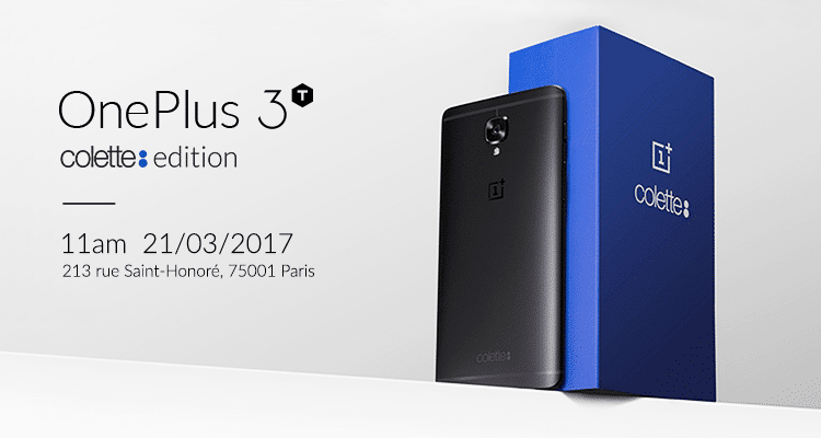 OnePlus 3T Colette Edition