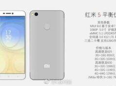 Redmi 5 leaked specs