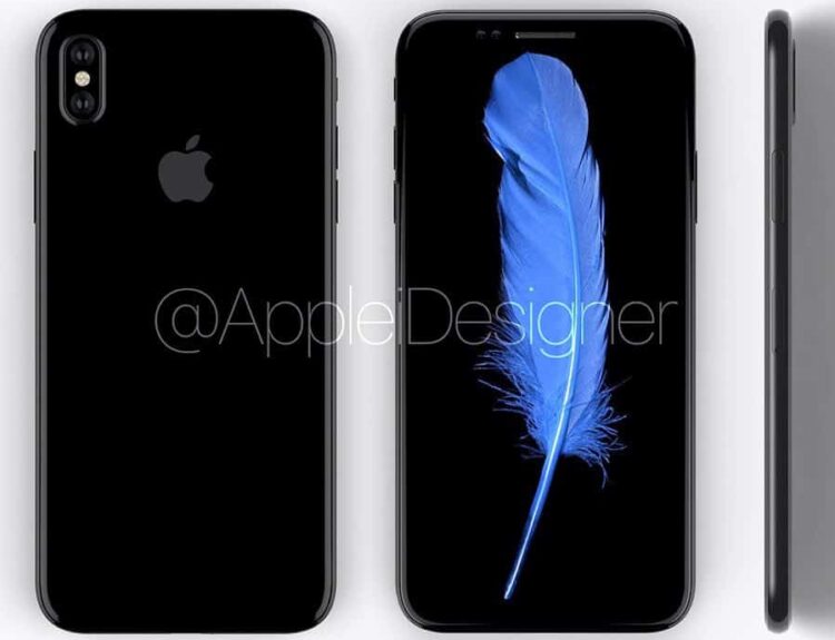 iPhone 8 leaked render