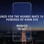 Huawei Mate 10 launch teaser