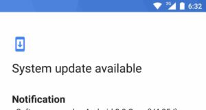 Nokia 8 Android 8.0 Oreo update notification