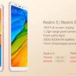 Xiaomi Redmi 5 and Xiaomi Redmi 5 Plus