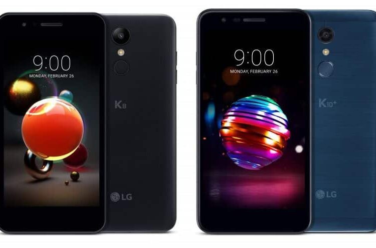 LG K8 2018 and LG k10 2018