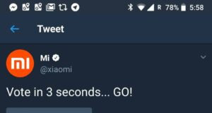 Xiaomi Android one VS MIUI Twitter poll