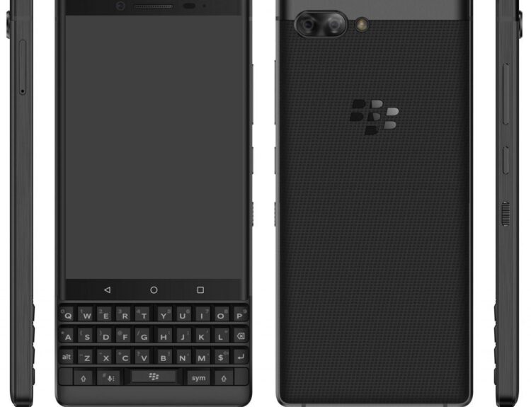 Blackberry Athena leaked render