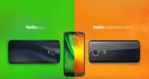 Motorola Moto e5 and Moto G6