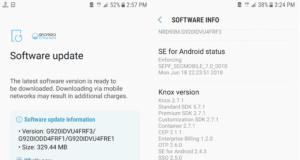 Samsung Galaxy S6 June Security update