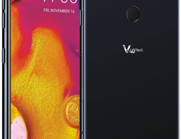 LG V40 ThinQ leaked render