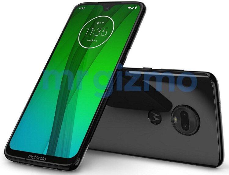 Moto G7 leaked render