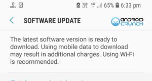 Samsung Galaxy S8 Android ( Pie OneUI update